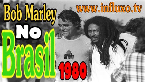 Imagens Raras de Bob Marley no Brasil - 1980